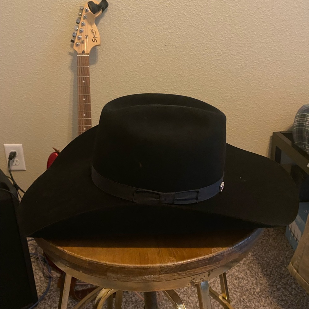 American Hat Co Jet Black 40x in great condition